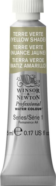 PROFESSIONAL WATERCOLOR 5ML TERRE VERTE YELLOW SHADE