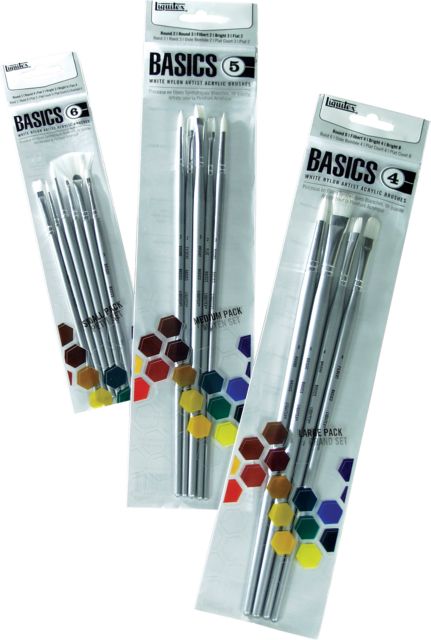 Basic Brushes Medium 5Pk