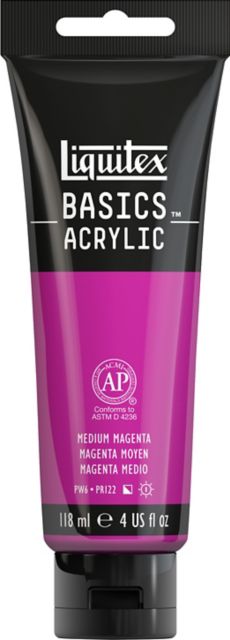 Basics 4oz Medium Magenta