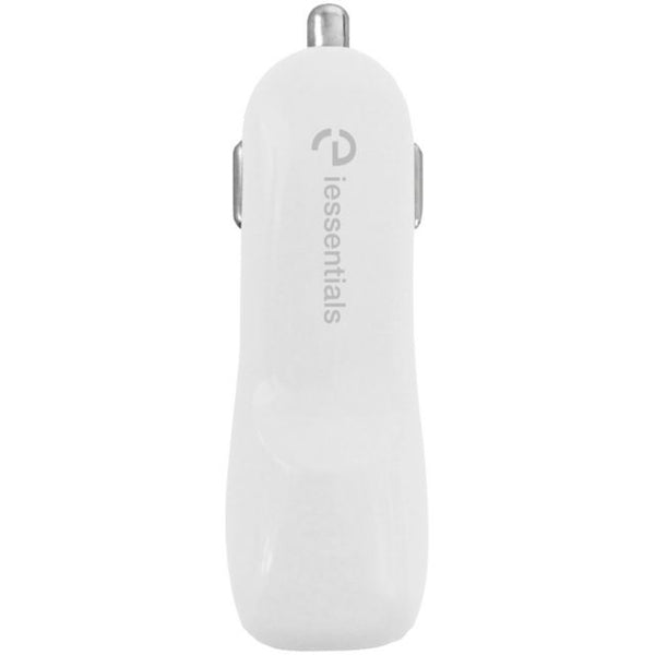 2.1 AMP DUAL USB CAR CHARG WHT