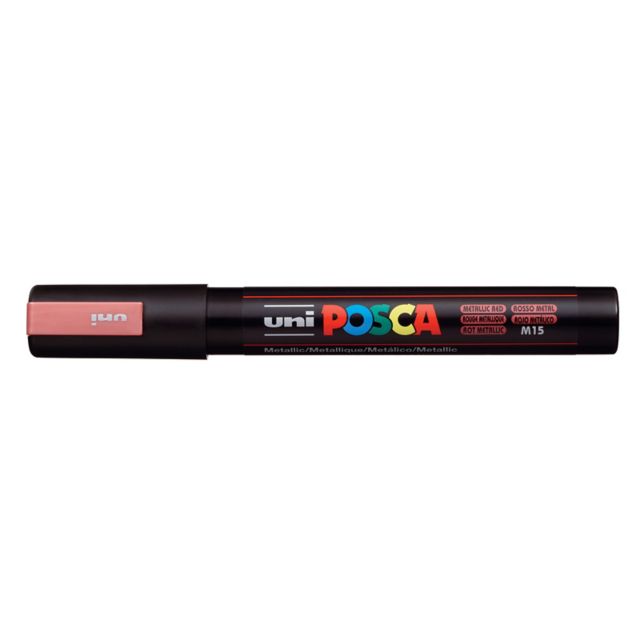 P MARK 5M MED MTL RED