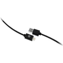 iEssentials 10ft Braided USB Apple Lightning Cable Black