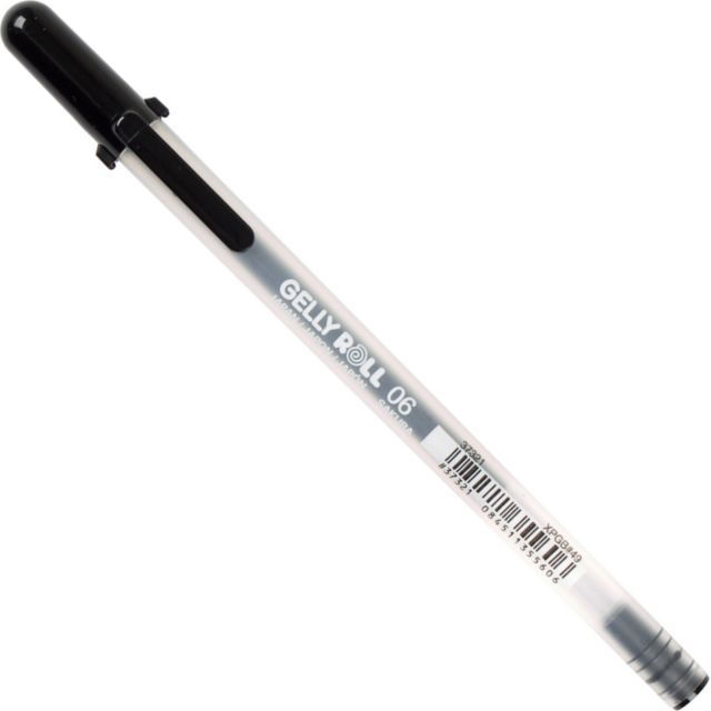 GELLYROLL PEN FINE BLACK