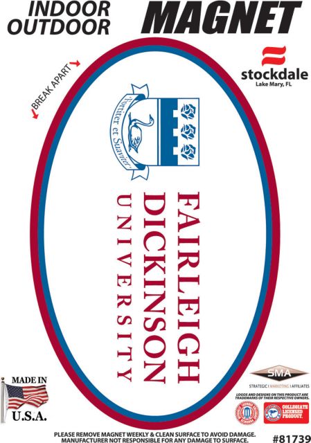 Fairleigh Dickinson University 3.5 x 5.5 Magnet