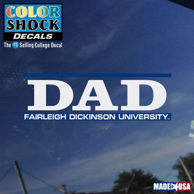 Fairleigh Dickinson University Dad Decal