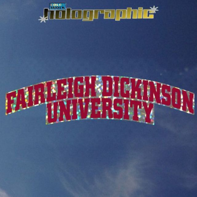 Fairleigh Dickinson University Decal Hologram Stand