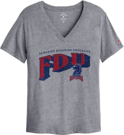 Fairleigh Dickinson University Knights Women's Intramural V-Neck T-Shirt