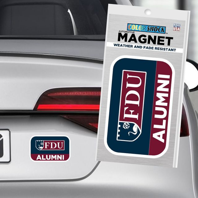 Fairleigh Dickinson University Alumni 4x4 Magnet