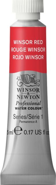 Professional Watercolor 5mL Winsor Red