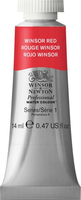 Professional Watercolor 14mL Winsor Red