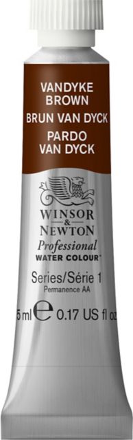 Professional Watercolor 5mL Van Dyke Brown