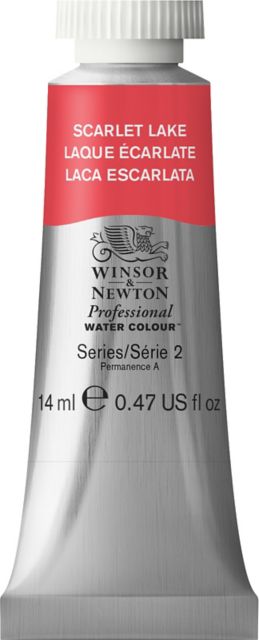 Professional Watercolor 14mL Scarlet Lake