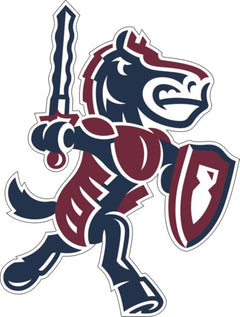FDU Knights Medium Decal Fairleigh Knightro - ONLINE ONLY