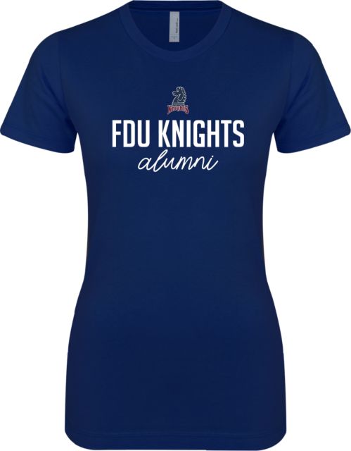 FDU Knights Next Level Ladies SoftStyle Junior Fitted Tee Alumni - ONLINE ONLY