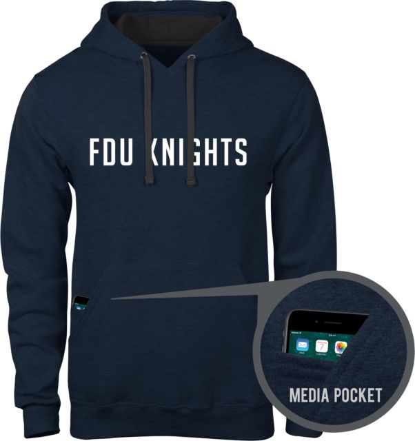 FDU Knights Contemporary Sofspun Heather Hoodie Wordmark - ONLINE ONLY