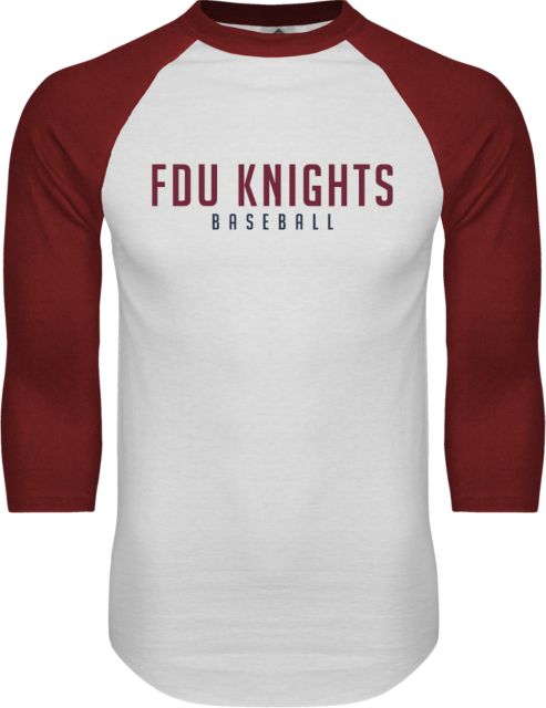 FDU Knights Raglan Baseball T Shirt Baseball - ONLINE ONLY