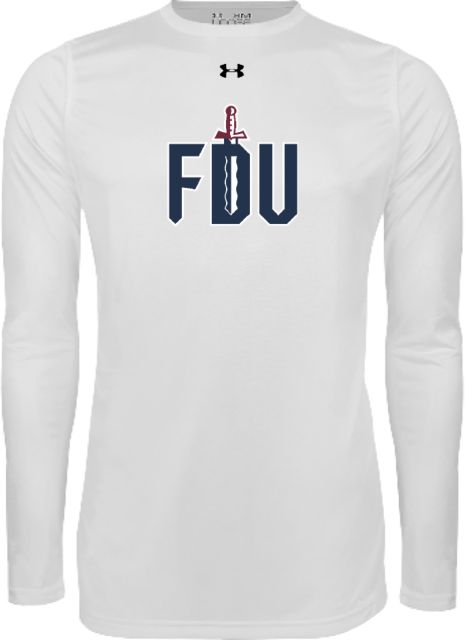FDU Knights Under Armour Long Sleeve Tech Tee UA - FDU with Sword - ONLINE ONLY
