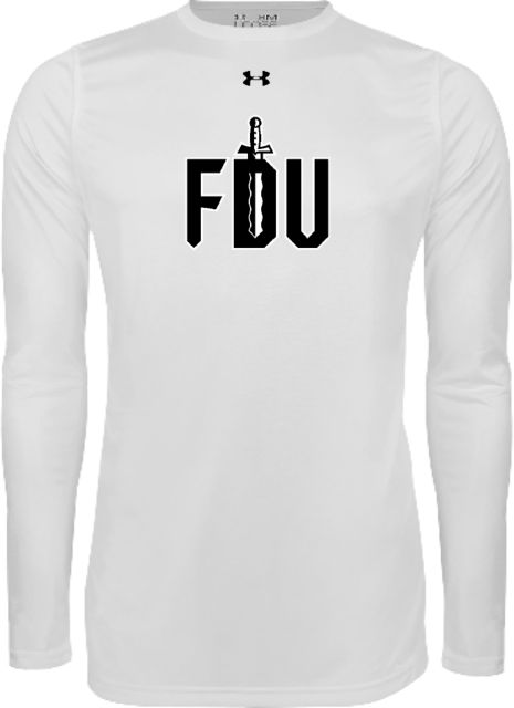 FDU Knights Under Armour Long Sleeve Tech Tee UA - FDU with Sword - ONLINE ONLY