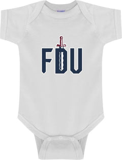 FDU Knights Infant Bodysuit FDU with Sword - ONLINE ONLY