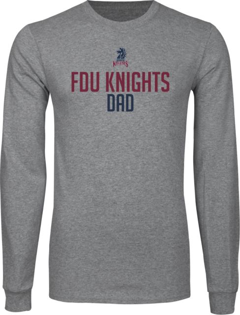 FDU Knights Long Sleeve T Shirt Dad - ONLINE ONLY