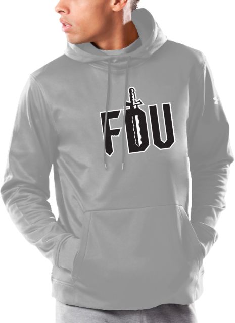 FDU Knights Under Armour Armour Fleece Hoodie FDU with Sword - ONLINE ONLY
