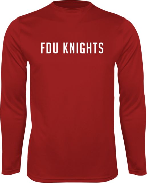 FDU Knights Performance Longsleeve Shirt Wordmark - ONLINE ONLY
