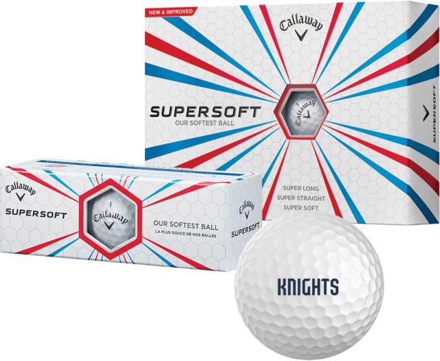 FDU Knights Callaway Supersoft Golf Balls 12/pkg Fairleigh Knights Wordmark - ONLINE ONLY