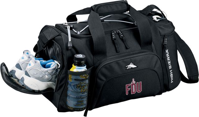 FDU Knights High Sierra Switch Blade Duffel FDU with Sword - ONLINE ONLY