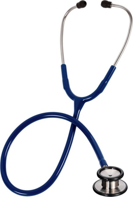 CLINICAL I STETHOSCOPE IN 2 PIECE BOX-NAVY
