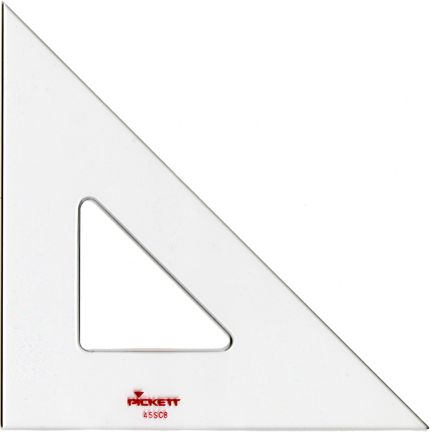 TRIANGLE 8-INCH 45/90