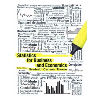 Statistics for Bus &amp; Econ