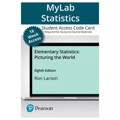 MyLab Statistics with Pearson eText Access Code Card for Elementary Statistics