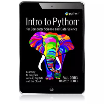 Intro to Python for Computer Science and Data Science
