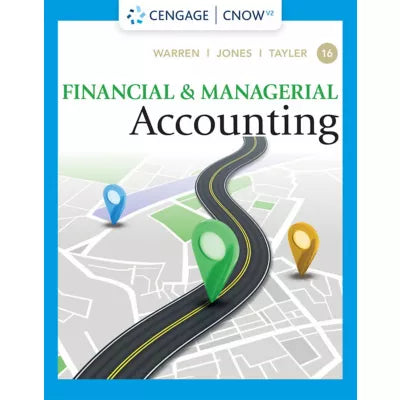 CNOWv2 for Warren/Jones/Tayler's Financial & Managerial Accounting, 2 terms Instant Access