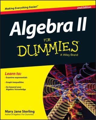 ALGEBRA II FOR DUMMIES
