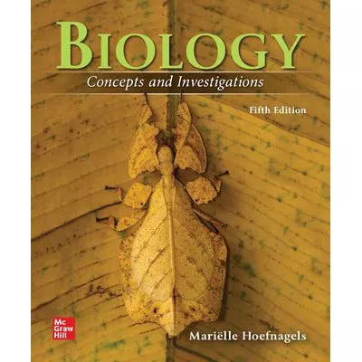 Biology: Concepts and Investigations: 2024 Release