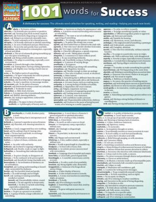 ENGLISH 1001 WORDS FOR SUCCESS