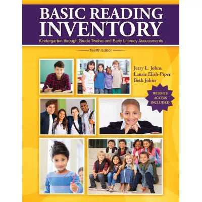 Basic Reading Inventory (w/Word list &amp; Bind in Access Code)