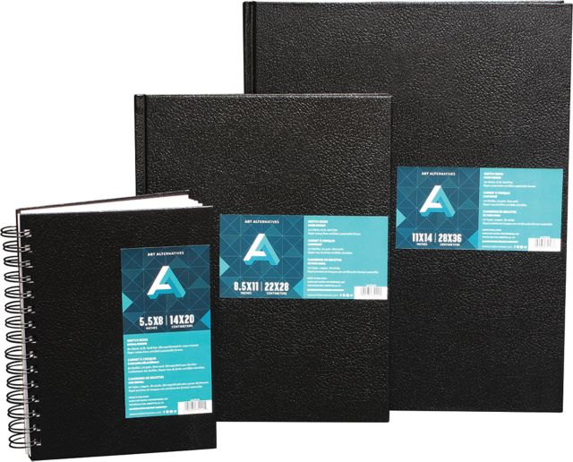 SKETCHBK WIRE PERF 11X8